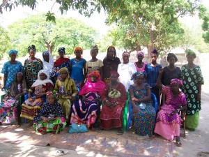 We help a group of women in Senegal